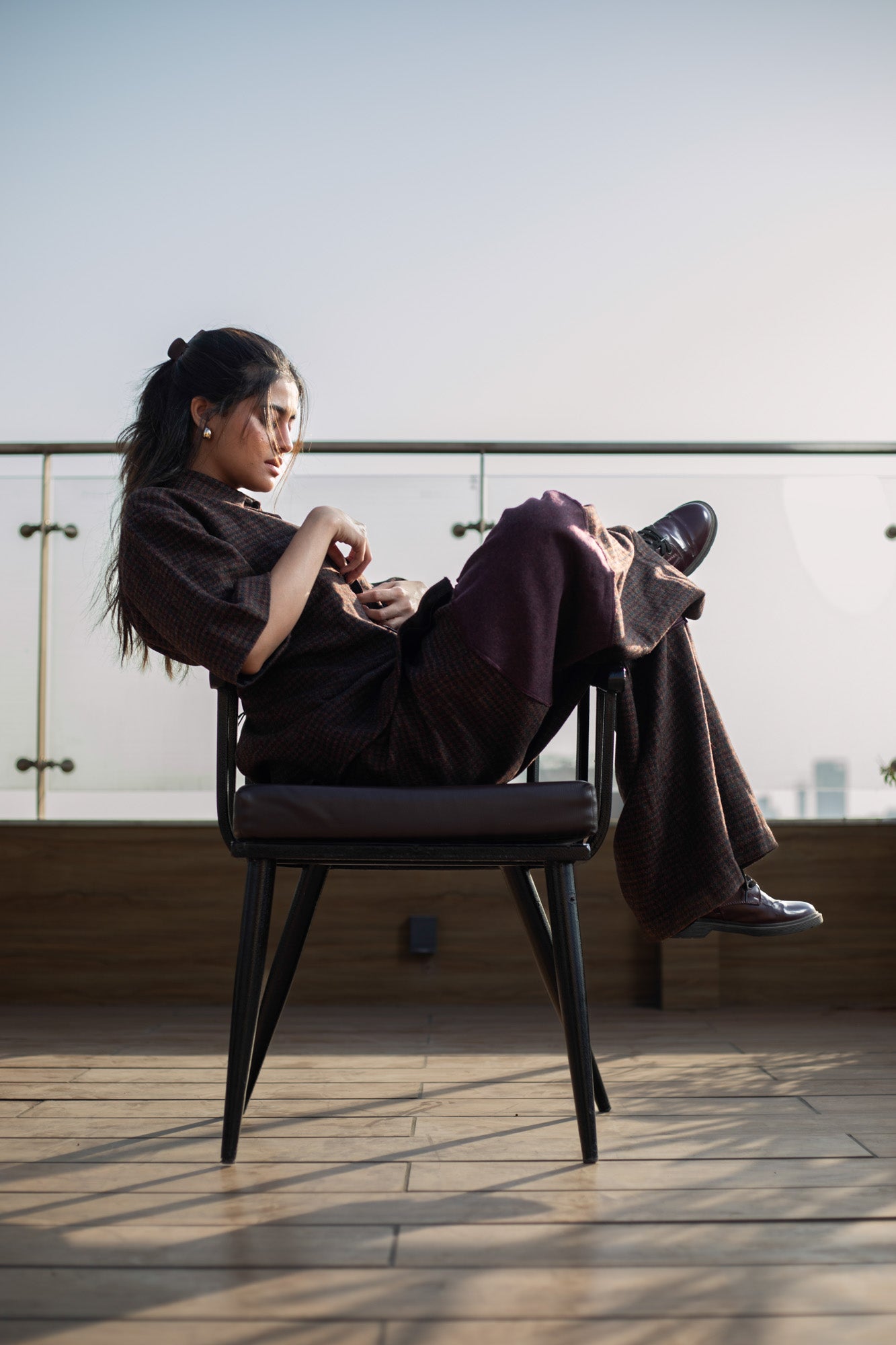 Launching our "Made to order" segment with two dynamic fabrics, Tweed and Pashmina respectively. This 'mini' collection consists of inspiration-heavy silhouettes crafted using the finest materials.