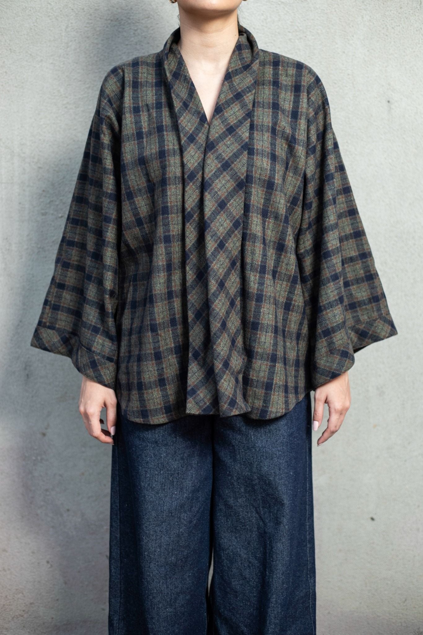 PASHMINA CHECKS ROBE
