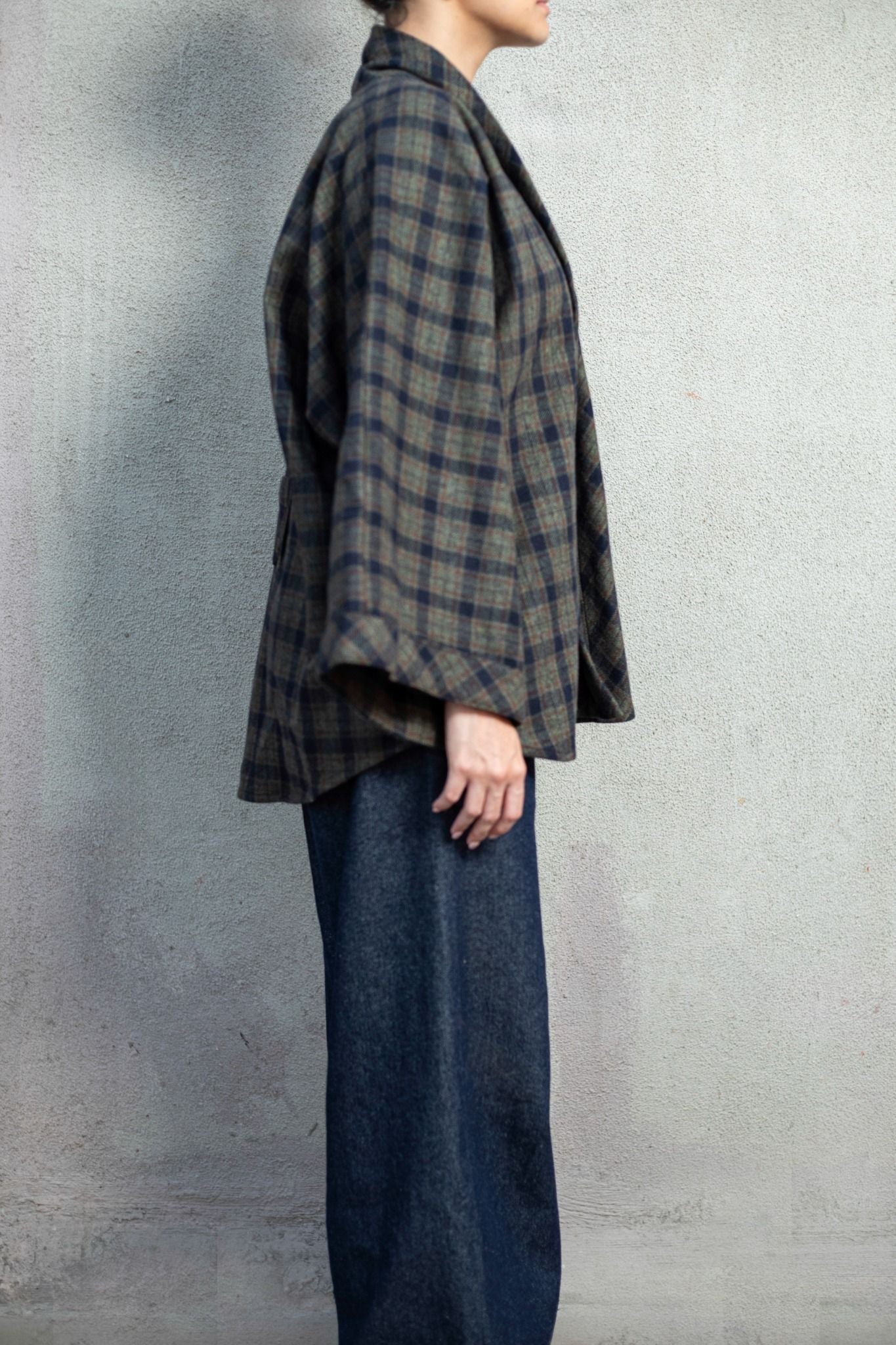 PASHMINA CHECKS ROBE