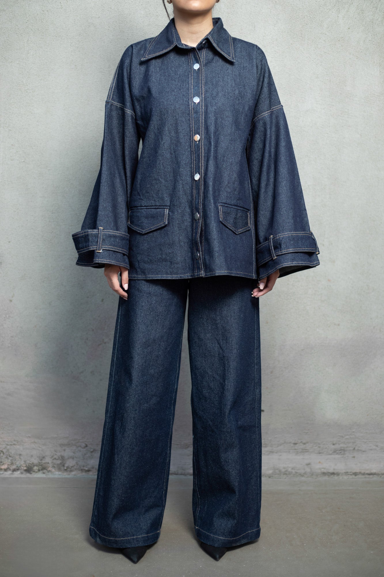 INDIGO DENIM JEANS