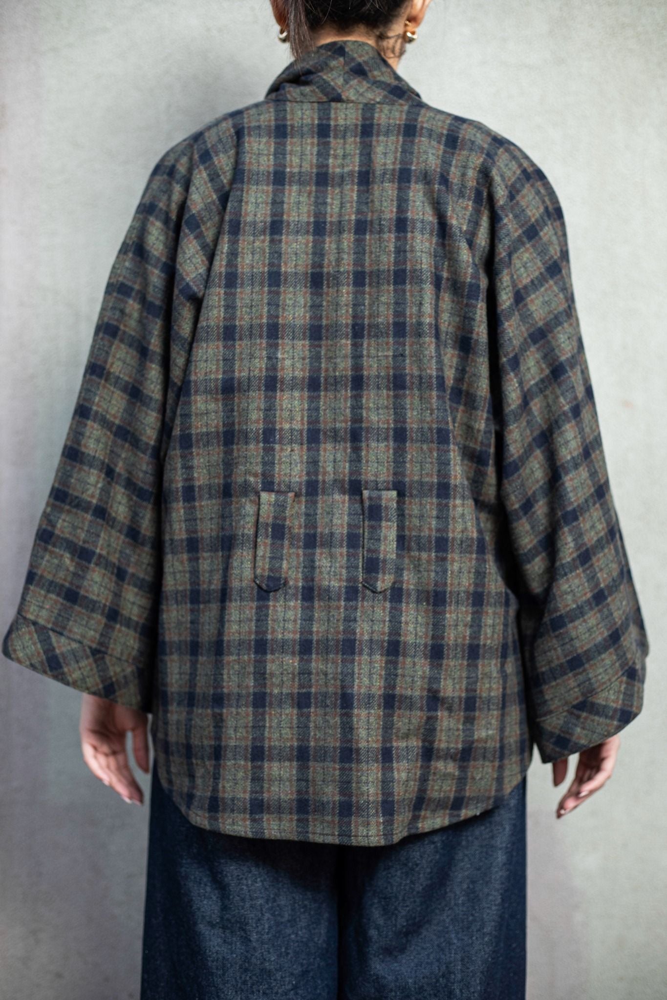 PASHMINA CHECKS ROBE