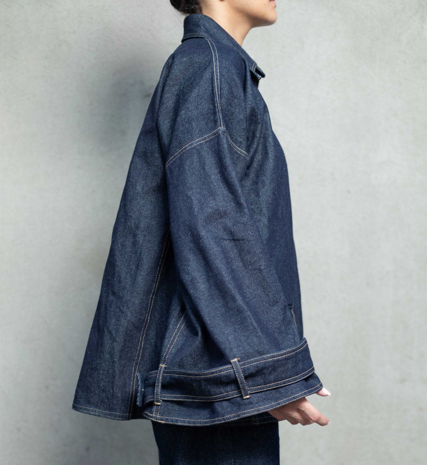 INDIGO DENIM SHACKET